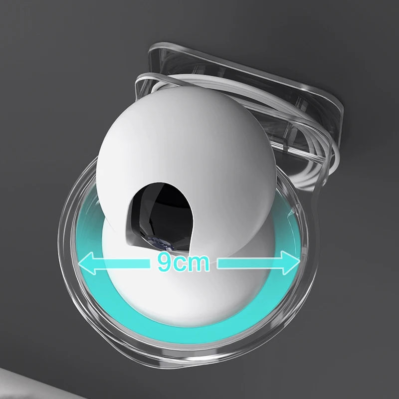 Wall Mount Floating Stand Shelf For Security Camera Mini Speaker Self Adhesive Punch-Free Security Surveillances Camera Holder