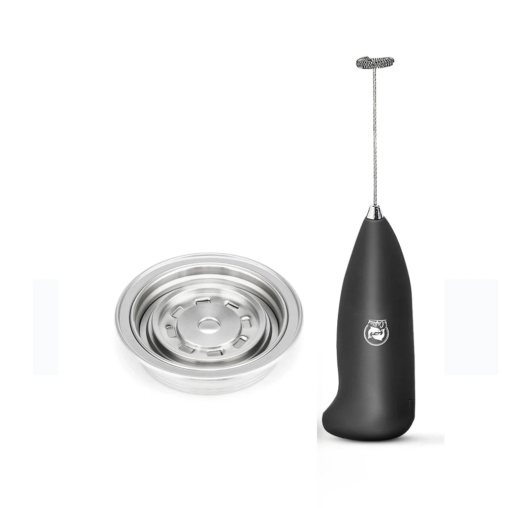 Reusable coffee capsule adapter for coffee machine