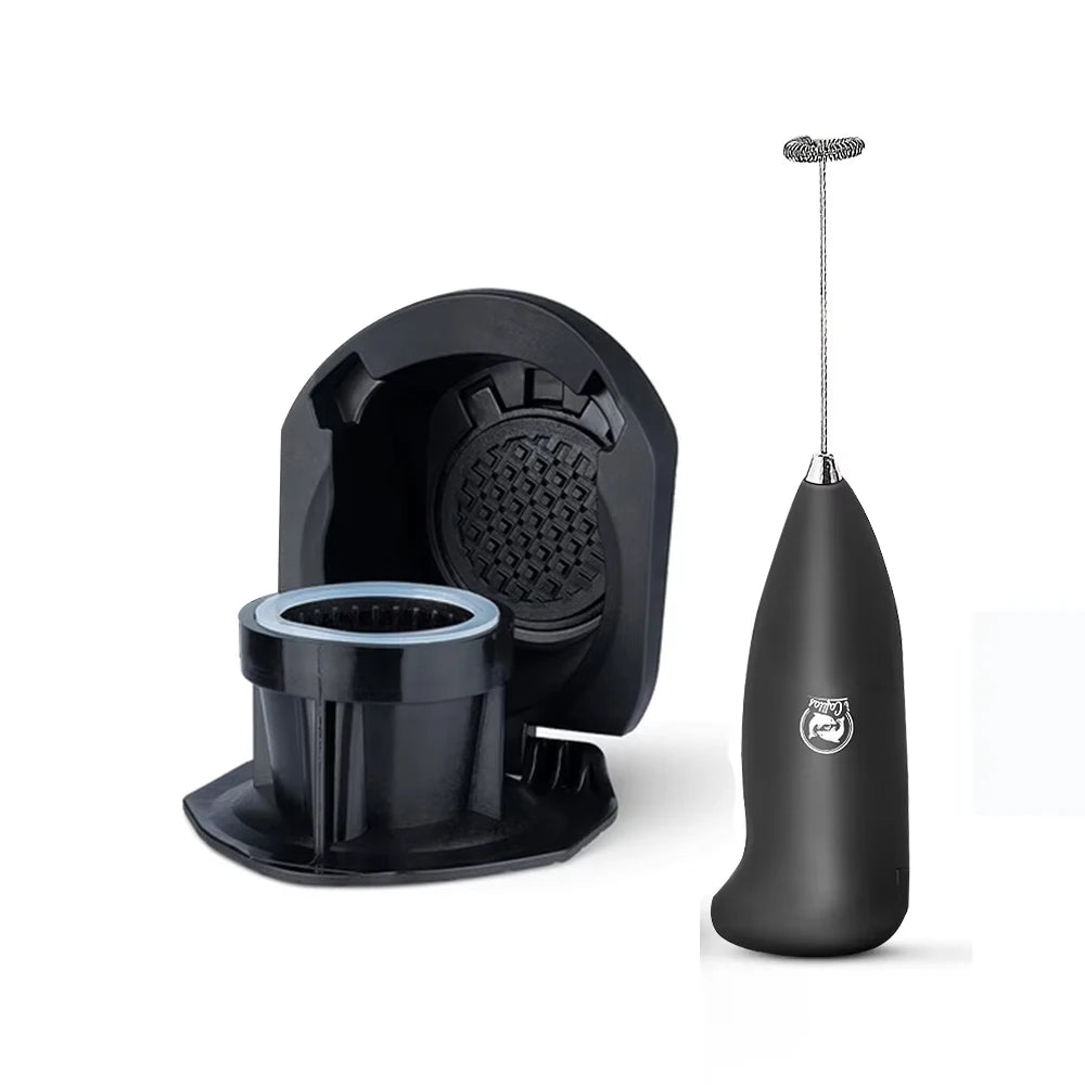 Reusable coffee capsule adapter for coffee machine