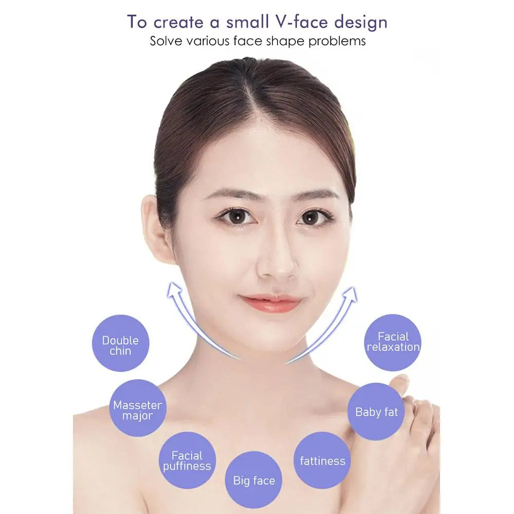 Reusable Adjustable Elastic Facial Wrap Breathable Face Care Band Household Beauty Accessory For Night Sleep Use